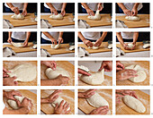 Rounding bread dough