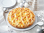 Tagliolini tart à la carbonara