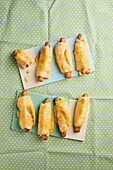 Sausages in a dressing gown