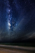 A time-lapse image of the stars and Milky Way, Florida.