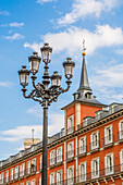 Plaza Mayor and Casa de la Panaderia, Madrid, Spain.