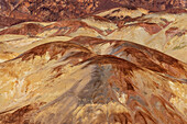 Colorful rocks in the Amargosa Range in Death Valley National Park, California, USA.