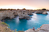 Torre Sant Andrea near Melendugno, Lecce district, Apulia, Italy