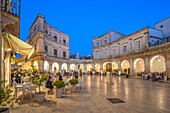 Piazza Maria Immacolata, Martina Franca, Taranto, Apulia, Italy