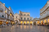 Piazza Maria Immacolata, Martina Franca, Taranto, Apulia, Italy