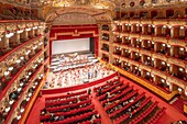 Bellini-Theater, Catania, Sizilien, Italien, Mittelmeerraum, Europa