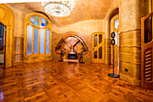 Interior of Casa Batllo, modernism design by Antoni Gaudi, UNESCO World Heritage Site, old town, Barcelona, Catalonia, Spain, Europe