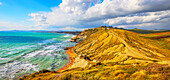 Riserva Naturale di Punta Bianca, Palma di Montechiaro, Agrigento, Sizilien, Italien