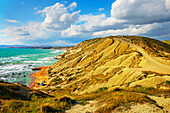 Riserva Naturale di Punta Bianca, Palma di Montechiaro, Agrigento, Sizilien, Italien