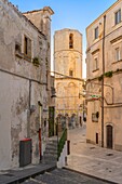 Achteckiger Glockenturm, Monte Sant'Angelo, UNESCO, Foggia, Apulien, Italien