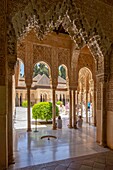 Nasrid Palaces, Islamic and Mudejar architecture, Alhambra, UNESCO, Granada, Andalusia, Spain