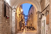 Strada del Carmine, Old Bari, Bari, Apulia, Italy