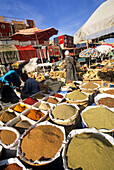 Spices souk in the Medina of Marrakech, Morocco