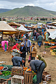 Weekly Berber market, Khenifra province, Middle Atlas, Morocco