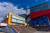 View of Osaka Aquarium Kaiyukan, Kaigandori, Minato Ward, Osaka, Japan