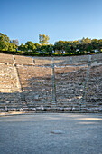 Ancient theatre at the Asclepieion of Epidaurus, UNESCO, Peloponnese, Greece