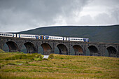 Ribblehead Viaduct in Yorkshire , England