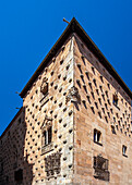 Die Casa de las Conchas in Salamanca zeigt an ihrer Fassade Muschelmotive.