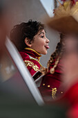 Carnival celebration in Nazare, Portugal