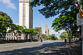Avenida San Juan. Medellin downtown.