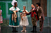 La fille mal gardée is a comic ballet presented in two acts, inspired by the 1765 painting by Pierre Antoine Baudouin. Performed by the Cultural Association of the Metropolitan Ballet of Medellin