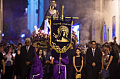 Good Friday. Procession of the Virgin of Solitude: Represents Mary’s sorrow following Jesus' death. Holy Week in Santa Fe de Antioquia. The celebration of this Catholic tradition in this municipality in the department of Antioquia, Colombia, is one of the most important in the country. The processions through its old cobblestone streets are a tradition dating back to the colonial era and are accompanied by the smoke of incense and the songs and prayers of the penitents who accompany them.
