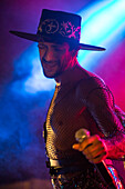 Swing Original Monks combines traditional rhythms from Latin America, mixing tropical and Andean elements with urban sounds, electronic music, rock, rap, and world music influences.