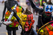 Caribbean Indians costume, The Great Parade at Barranquilla's Carnival, Colombia