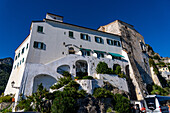 A 4-star hotel in an historic old former monastery in the town of Amalfi on the Amalfi Coast in Italy.