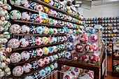 Sports ball factory. Since 1930, the inhabitants of the municipality have made it a tradition to sew and vulcanize leather soccer balls, becoming the true owners of a craft technique that has taken these balls to soccer leagues inside and outside the country.