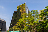 Vertical Garden La Alpujarra Administrative Center. Avenida San Juan. Medellin downtown.