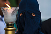 Holy Week in Santa Fe de Antioquia. The celebration of this Catholic tradition in this municipality in the department of Antioquia, Colombia, is one of the most important in the country. The processions through its old cobblestone streets are a tradition dating back to the colonial era and are accompanied by the smoke of incense and the songs and prayers of the penitents who accompany them.