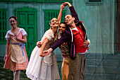 La fille mal gardée is a comic ballet presented in two acts, inspired by the 1765 painting by Pierre Antoine Baudouin. Performed by the Cultural Association of the Metropolitan Ballet of Medellin