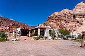The Tienda La Yesera in the Quebrada de las Conchas or Quebrada de Cafayate, Argentina.