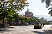 Avenida San Juan. Medellin downtown.
