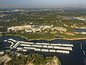 Gaylord Texan Resort and Convention Center on Grapevine Lake in Grapevine, near Dallas, Texas.
