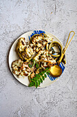 Roasted cauliflower with Indian-spiced brown butter