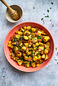 Speck-Kartoffeln aus dem Airfryer