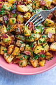 Speck-Kartoffeln aus dem Airfryer