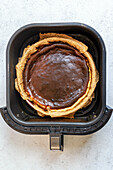 Baskischer Käsekuchen aus dem Airfryer