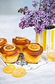 Lemon curd muffins