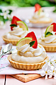 Zitronen Käsekuchen Törtchen