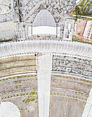 Aerial view of Olympic sports complex in Athens