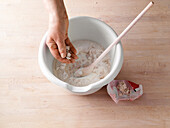 Hefeansatz mit Frischhefe