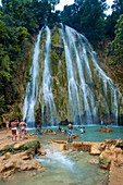 El Limon waterfall, Dominican Republic