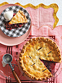 Summer cherry pie
