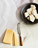 Greek cheeses - Feta, Kasseri
