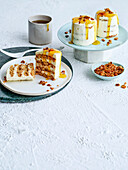 Small Anzac mascarpone layer cake