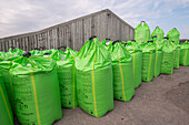 Bags of fertiliser
