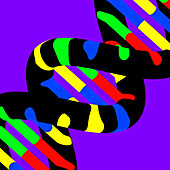 DNA molecule, illustration